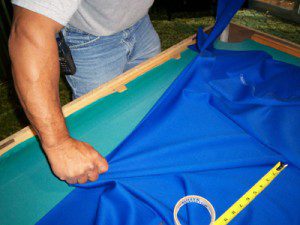 Cutting Pool Table Felt to Fit