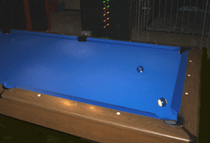What pool tables are made of