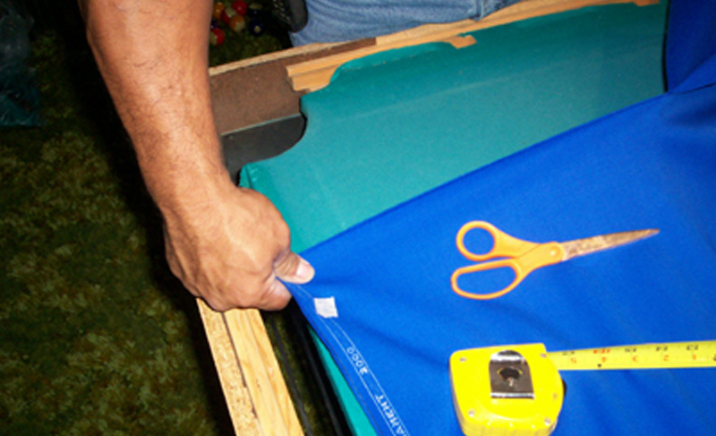 Cutting Felt for Your Pool Table